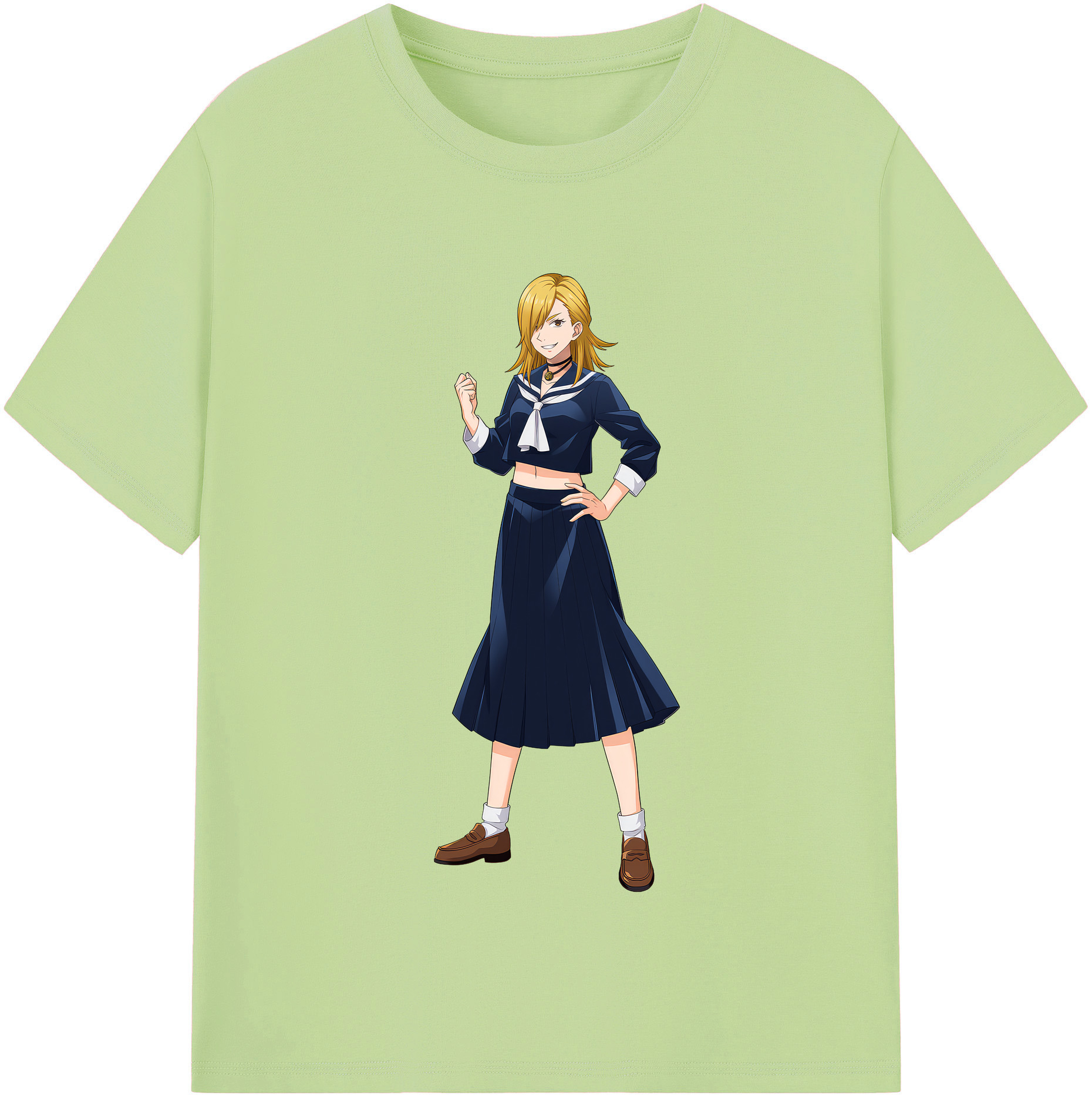 （画像用） 呪術廻戦 Jujutsu Kaisen 綿100％半袖Tシャツ（フロントプリント）